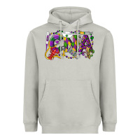 Moon Dust CNA Certified Nursing Assistant Mardi Gras Heavyweight Hoodie - LillyAllenDesigns
