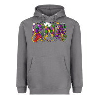 Storm CNA Certified Nursing Assistant Mardi Gras Heavyweight Hoodie - LillyAllenDesigns