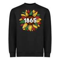 Black juneteenth 1865 sunflower Heavyweight Sweatshirt - Artiststas
