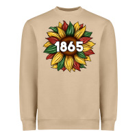 Mushroom juneteenth 1865 sunflower Heavyweight Sweatshirt - Artiststas