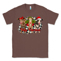 Chestnut feliz navidad heifers front view Classic Tee - RanaPortraitStore