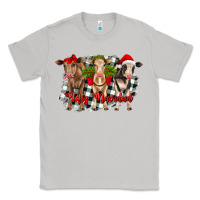 Moon Dust feliz navidad heifers front view Classic Tee - RanaPortraitStore