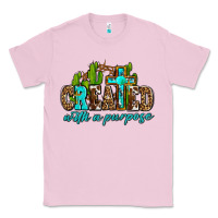 Bubblegum Pink created with a purpose Classic Tee - AdoDesignShop