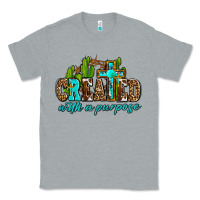 Heather Grey created with a purpose Classic Tee - AdoDesignShop