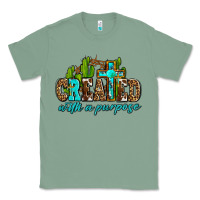 Sage created with a purpose Classic Tee - AdoDesignShop