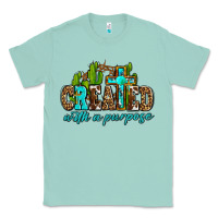 Seafoam created with a purpose Classic Tee - AdoDesignShop