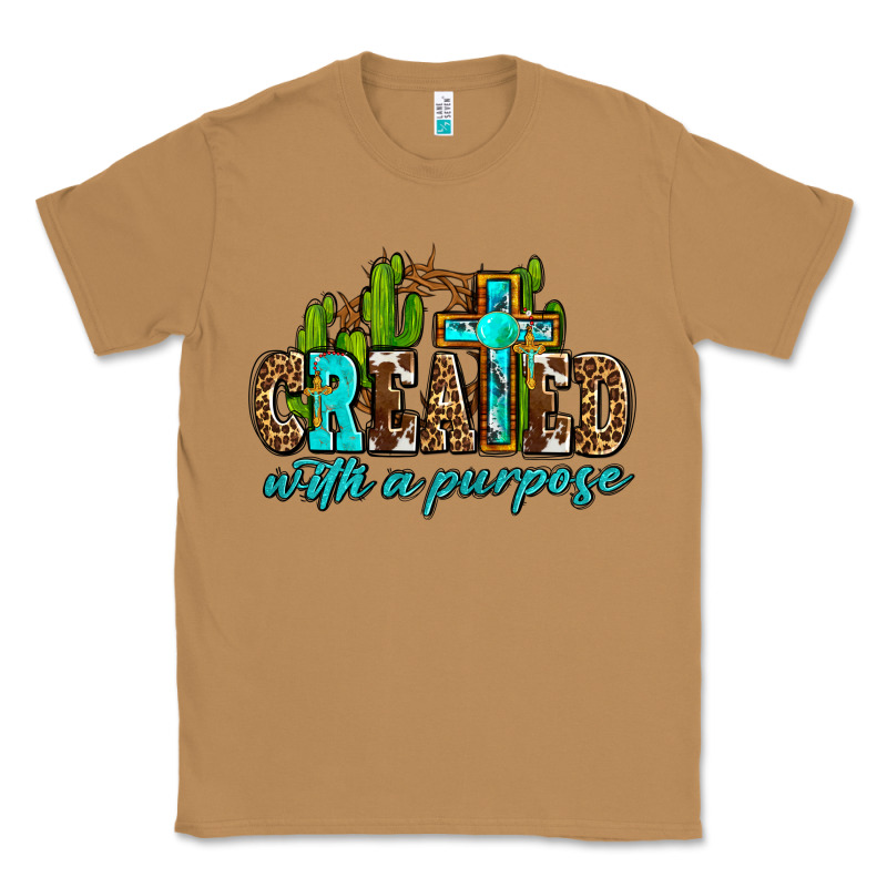 Created With A Purpose Classic Tee by AdoDesignShop | Teevron