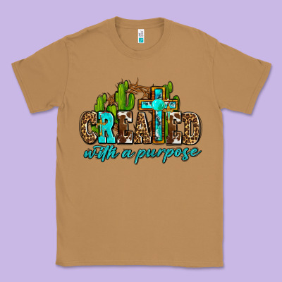 Created With A Purpose Classic Tee Designed By Adodesignshop