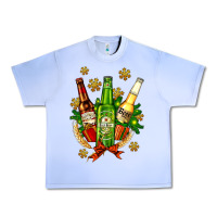 Grape Ice beer bottle party set for christmas Urban Heavy Tee - AdoDesignShop