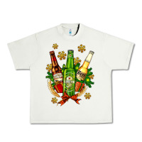 Pistachio beer bottle party set for christmas Urban Heavy Tee - AdoDesignShop