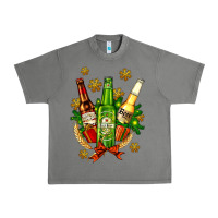 Tornado beer bottle party set for christmas Urban Heavy Tee - AdoDesignShop
