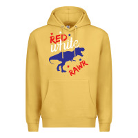 Antique Gold 4th of July Dinosaur Premium Hoodie - Bettercallsaul