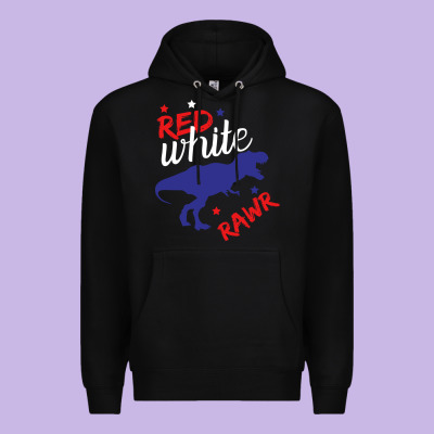 4th Of July Dinosaur Premium Hoodie Designed By Bettercallsaul