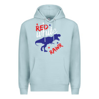 Blue Mist 4th of July Dinosaur Premium Hoodie - Bettercallsaul