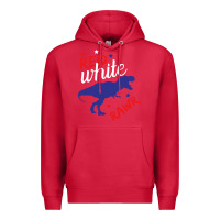 Cardinal 4th of July Dinosaur Premium Hoodie - Bettercallsaul