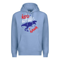 Colony Blue 4th of July Dinosaur Premium Hoodie - Bettercallsaul
