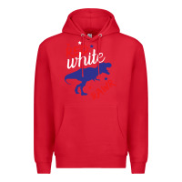 Red 4th of July Dinosaur Premium Hoodie - Bettercallsaul