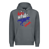 Rock 4th of July Dinosaur Premium Hoodie - Bettercallsaul
