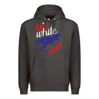 Smoke 4th of July Dinosaur Premium Hoodie - Bettercallsaul