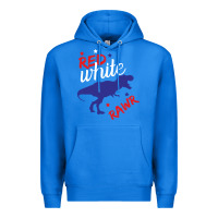 True Royal 4th of July Dinosaur Premium Hoodie - Bettercallsaul