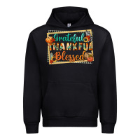 Black thankful grateful blessed Urban Hoodie - CowGirlArtShop