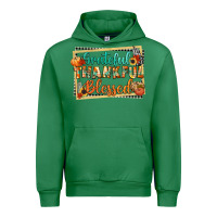 Emerald thankful grateful blessed Urban Hoodie - CowGirlArtShop