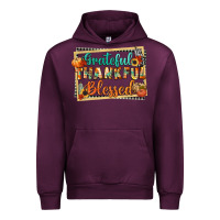 Mauve Wine thankful grateful blessed Urban Hoodie - CowGirlArtShop