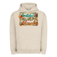 Pigment French Oak thankful grateful blessed Urban Hoodie - CowGirlArtShop