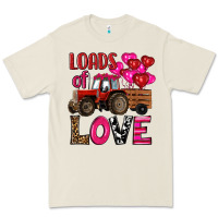 Bone valentine's day loads of love tractor with pin heart balloons Premium Tee - RanaPortraitStore