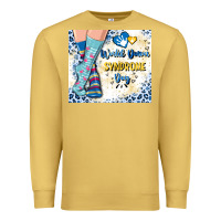 Antique Gold world down syndrome day Premium Sweatshirt - Artiststas