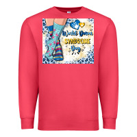 Cardinal world down syndrome day Premium Sweatshirt - Artiststas