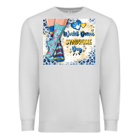Dove Grey world down syndrome day Premium Sweatshirt - Artiststas
