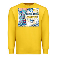 Lemon world down syndrome day Premium Sweatshirt - Artiststas