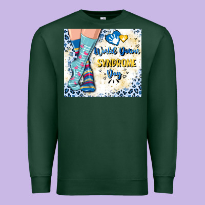 World Down Syndrome Day Premium Sweatshirt Designed By Artiststas