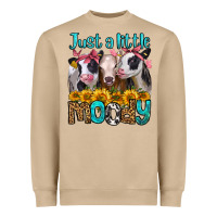 Mushroom just a little moody heifers Heavyweight Sweatshirt - Jasminsmagicworld