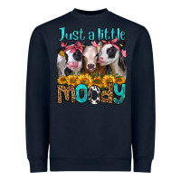 Navy just a little moody heifers Heavyweight Sweatshirt - Jasminsmagicworld