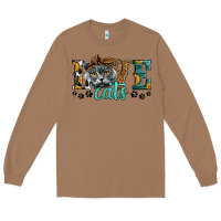 Toasted Coconut love cats scottish fold Long Sleeve Tee - LillyAllenDesigns