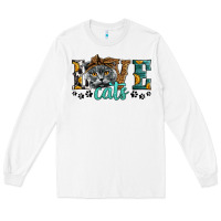 White love cats scottish fold Long Sleeve Tee - LillyAllenDesigns