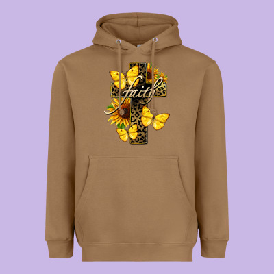 Western Faith Heavyweight Hoodie Designed By Lillyallendesigns