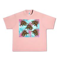 Salmon dinosaur stegosaurus Urban Heavy Tee - Artiststas