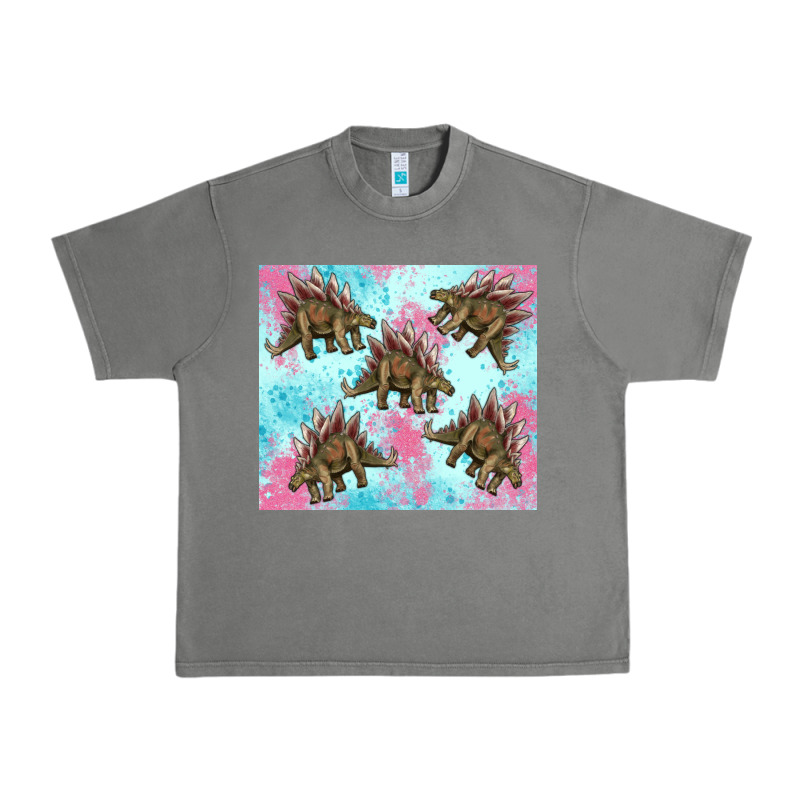 Dinosaur Stegosaurus Urban Heavy Tee by Artiststas | Teevron