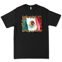 Black distressed mexico flag Premium Tee - BarkalooDesign