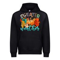 Black weather Urban Hoodie - CowGirlArtShop