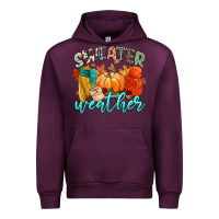 Mauve Wine weather Urban Hoodie - CowGirlArtShop