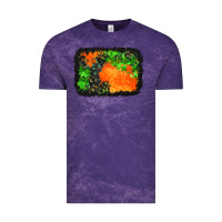 Cloud Purple halloween mystic symbol background Vintage Tee - BundleAndBundleShop