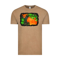 Vintage Coffee halloween mystic symbol background Vintage Tee - BundleAndBundleShop