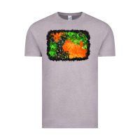 Vintage Zinc halloween mystic symbol background Vintage Tee - BundleAndBundleShop