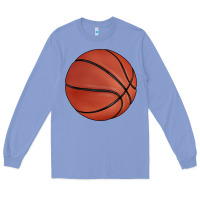 Colony Blue basketball Long Sleeve Tee - BarkalooDesign