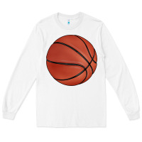 White basketball Long Sleeve Tee - BarkalooDesign