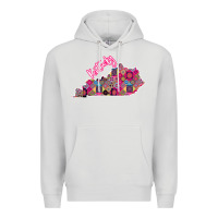 Dove Grey Pink Kentucky Premium Hoodie - Bettercallsaul